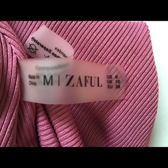 💖Host Pick💖 Zaful ribbed bikini bathing suit - Picture 10 of 10